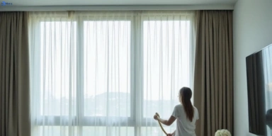 Delicate fabric curtain stain removal silk velvet sheer rushcutters-bay-nsw treatment