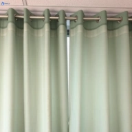 Stained curtain before professional treatment in rushcutters-bay-nsw